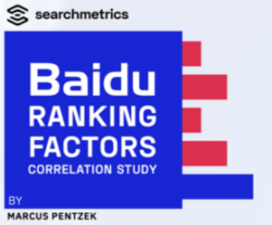 2020 Baidu SEO ranking factors correlation study
