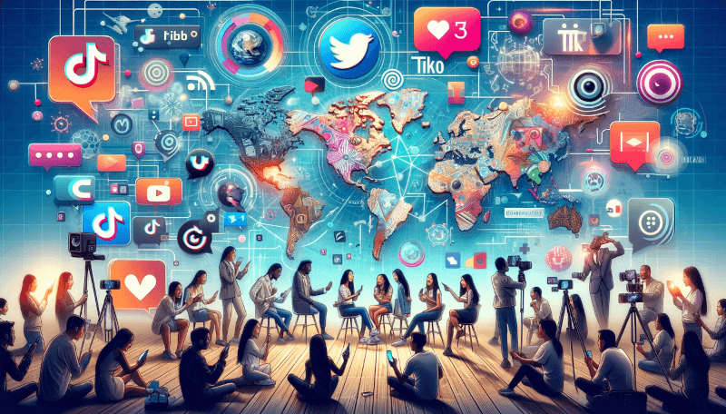 social media overseas